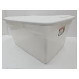 Clear Storage Tote 58 Qt.