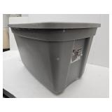 20 Gallon Grey Storage Tote