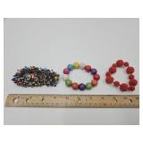 Magnetic Beaded Bracelet, Howlite Bracelets