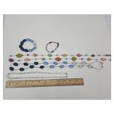 Beaded Bracelet & Necklaces.NICE