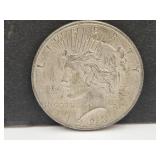 1923 Silver Peace Dollar Coin