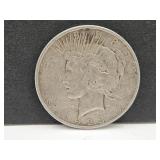 1923 D Silver Peace Dollar Coin
