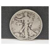 1936 Silver Walking Liberty Half Dollar Coin