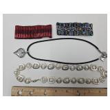 Brighton Necklace, Beaded Magnetic Bracelets, Pear