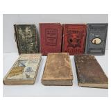 VTG Books- Howe Third Reader, Shipwrecked, +