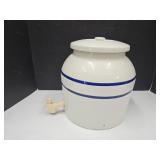 Pottery Crock Drink Dispenser