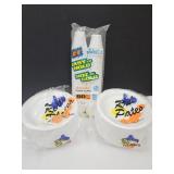 Foam Plates, Cups LOT