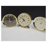 Vintage Alarm Clocks, Big Ben,Equity,WORKING