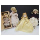 Madame Alexander Sleeping Beauty & Porcelain Dolls