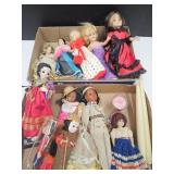 Large Lot of Vintage Dolls