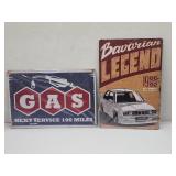 New Automotive Metal Signs 8" x 12"
