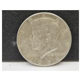1964 D Kennedy Silver Half Dollar Coin