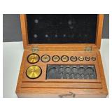 Vintage Apothocary Becker CO. USA Scale Weights