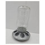 Kern Mason Jar Chicken Feeder