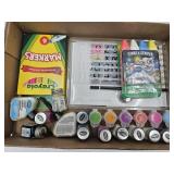 Lot Paint, Markers, Drawing Pencils, +