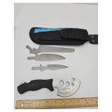 9" Old Timer Schrade 1085936 Knife w Sheath