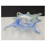 Large 19.5" Art Glass Centerpiece