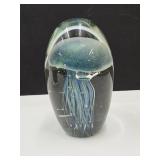 Large Dynasty Art Glass Paperweight 7" h