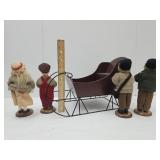Christmas Sleigh w Carolers