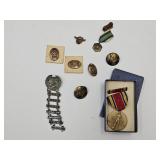VTG WWII Medals, Pins, Military Awards