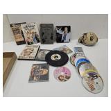 VTG CDs, DVDs, John Wayne, Tom Jones+