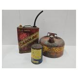 Advertising Dupont Zero Tin & Gas Cans