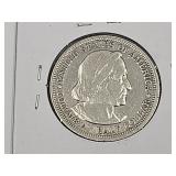 1893 Columbian Expo Silver Half Dollaar Coin