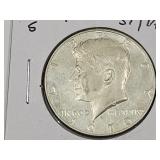 1970 S 40% Silver Half Dollar Coin