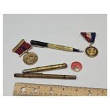 Vintage Pencils, Senator, Efaber USA, Badges+