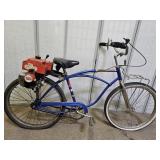 26" Earth Cycle Bicycle Motor Turns Non Running