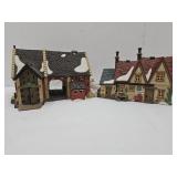 2 Dept 56 Dickens Village Buttertub, Farmhouse, +
