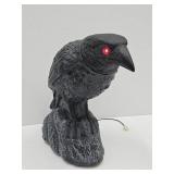 NIB LED Lights and Sounds Black Crow 14"H