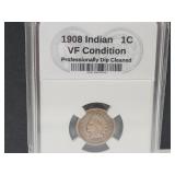 1908 Indian Head Penny Coin