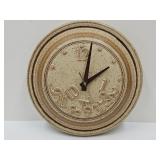 Local Pottery Artist Wishon Harrell Clock