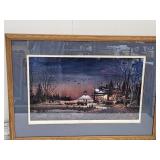 Welcome to Paradise Signed & # Art  T  Redln 32"w