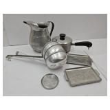 VTG Aluminium Ware Pitchers, Ladles, ++