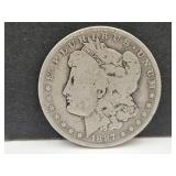 1887 O Silver Morgan Dollar Coin