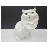 Ceramic Cat Statue 14" high