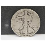 1936 Silver Walking Liberty Half Dollar Coin