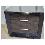 2 Drawer Chest Formica Style 30 x17 x 27.5"h