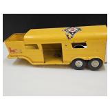 16" L Vintage Metal  Ertl Horse Trailer