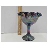 7" Fenton Carnival Compote