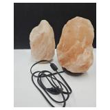2 Himalyan Salt, One Lamp