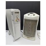 2 Heaters Holmes & Electric Oil