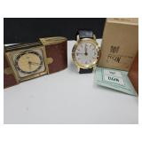 Vinytage Clocks LUX, Works, Elgin Nonworking