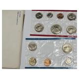 1980 UNC Mint coin Set (No Quater)