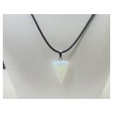 Opalite Pendant Cord Necklace