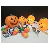 Light Up Halloween Pumpkin Lot