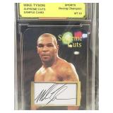 Mike Tyson Supreme Cuts Sample Card