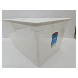 Clear Storage Tote 59 Qt.